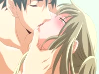 Hot passionate sex with two anime teens